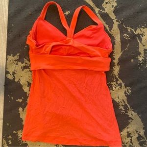 Bright Red Lululemon Top